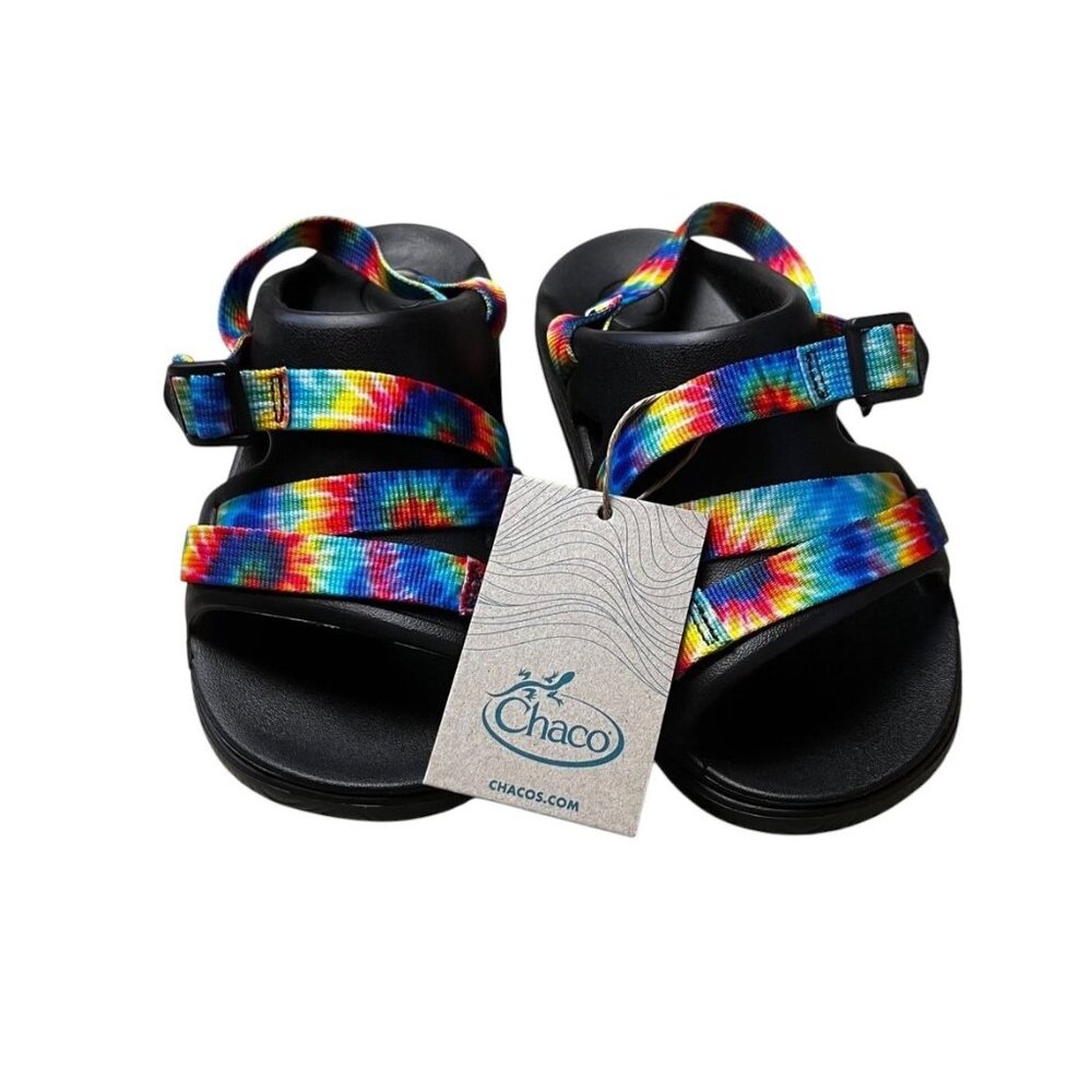 Chaco Chillos Sport Tie Die Sandals New Kids Size 2M